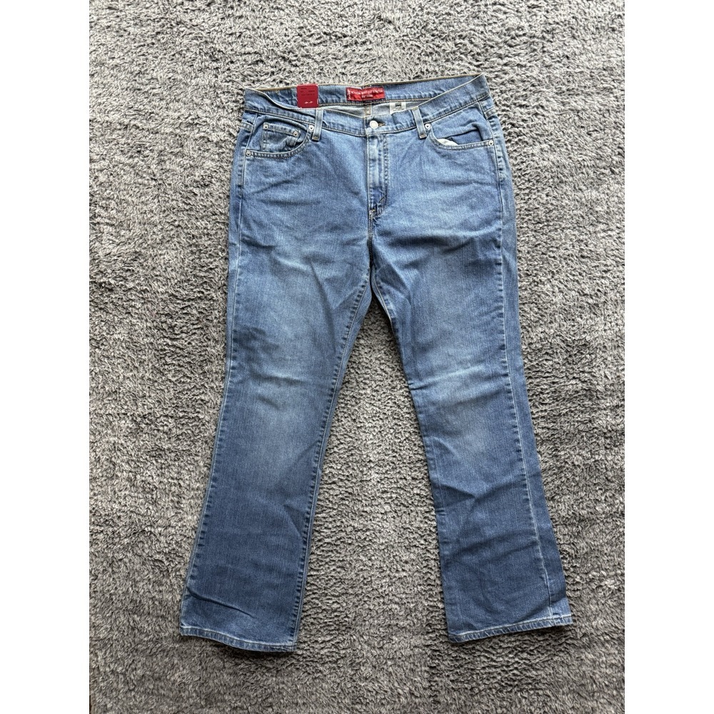 Vintage Levis 515 Jeans Women 14L Misses Blue Denim Nouveau Boot Cut Stretch Nwt